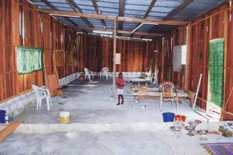 Construcción del Centro en Gabón