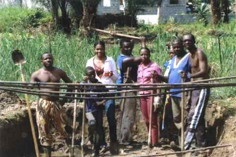 Construction of the Centre in Gabon 