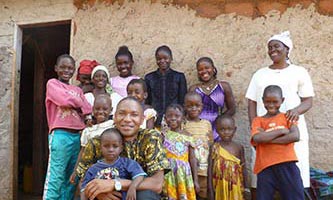 Orphanage near Yaundé, Cameroon