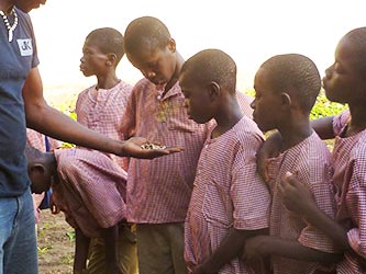 Orphelinat à Bingerville, Côte d'Ivoire